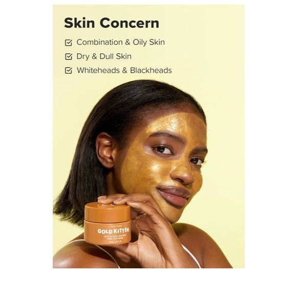 I Dew Care Gold Kitten Revitalizing Golden Face Mask - Picture 7 of 9
